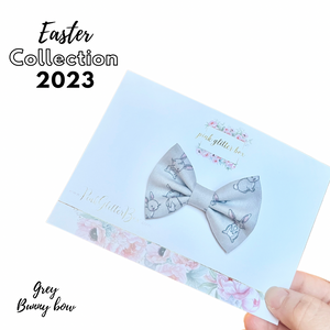 Grey Bunny Bow