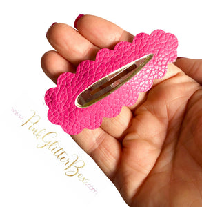 Medium pastel snap clips