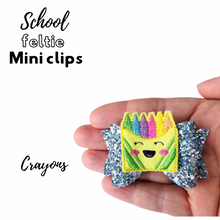 Load image into Gallery viewer, School mini clips
