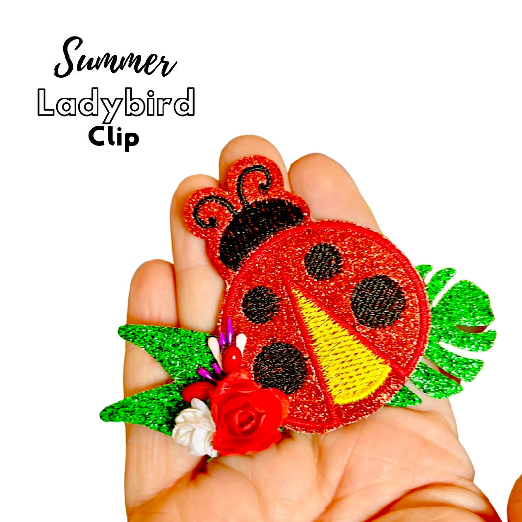 Summer Ladybird clip