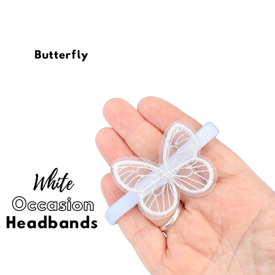 Occasion Bows - Butterfly bow headband