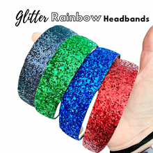 Load image into Gallery viewer, School glitter headbands
