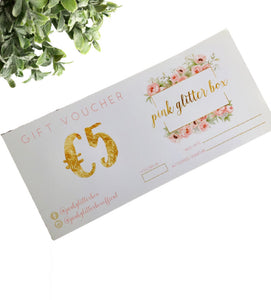 €5 gift voucher