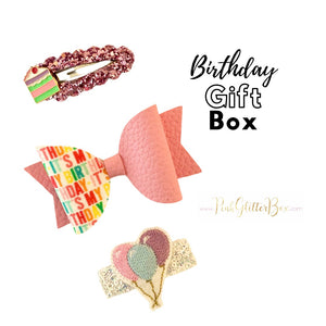 Birthday gift box