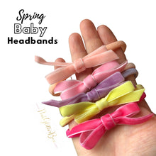 Load image into Gallery viewer, Spring baby headbands
