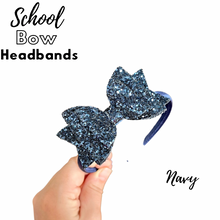 Load image into Gallery viewer, School bow headbands
