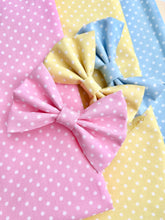 Load image into Gallery viewer, Mini Spring Dotty Bows on Headbands
