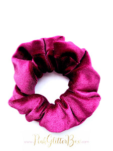 Velvet scrunchie collection
