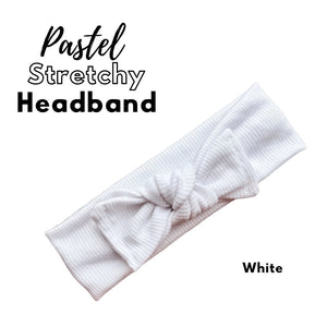 Summer Pastel Stretch Headbands