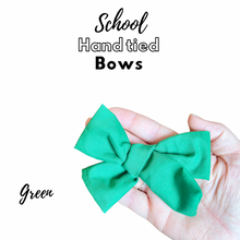 Load image into Gallery viewer, School hand tied bows
