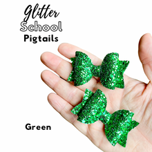 Load image into Gallery viewer, School glitter pigtails

