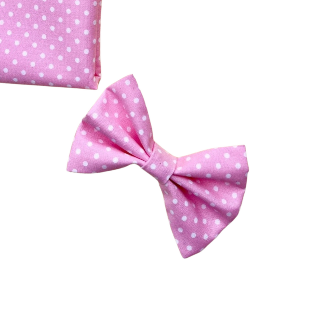 Mini Spring Dotty Bows on Headbands