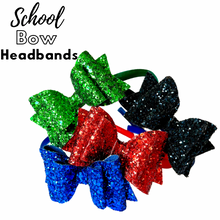 Load image into Gallery viewer, School bow headbands
