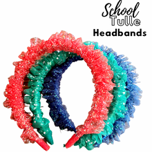 Load image into Gallery viewer, School Tulle headbands
