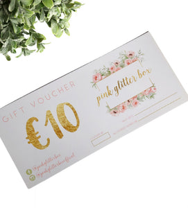 €10 gift voucher