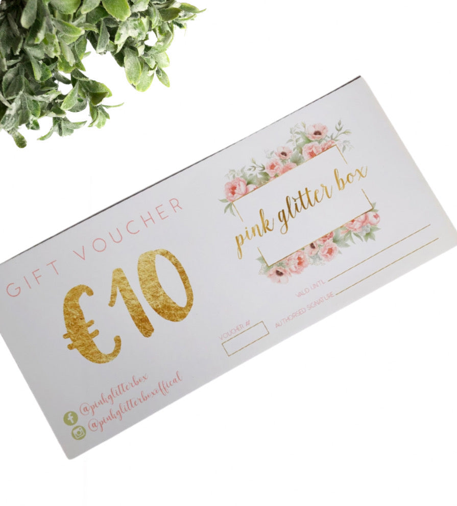 €10 gift voucher