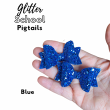 Load image into Gallery viewer, School glitter pigtails
