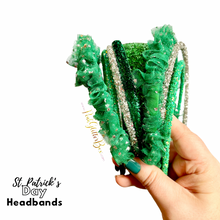Load image into Gallery viewer, St. Patrick’s Day headbands
