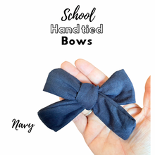Load image into Gallery viewer, School hand tied bows
