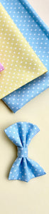 Spring dotty bows