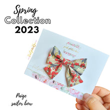 Load image into Gallery viewer, Spring Sailor Bows
