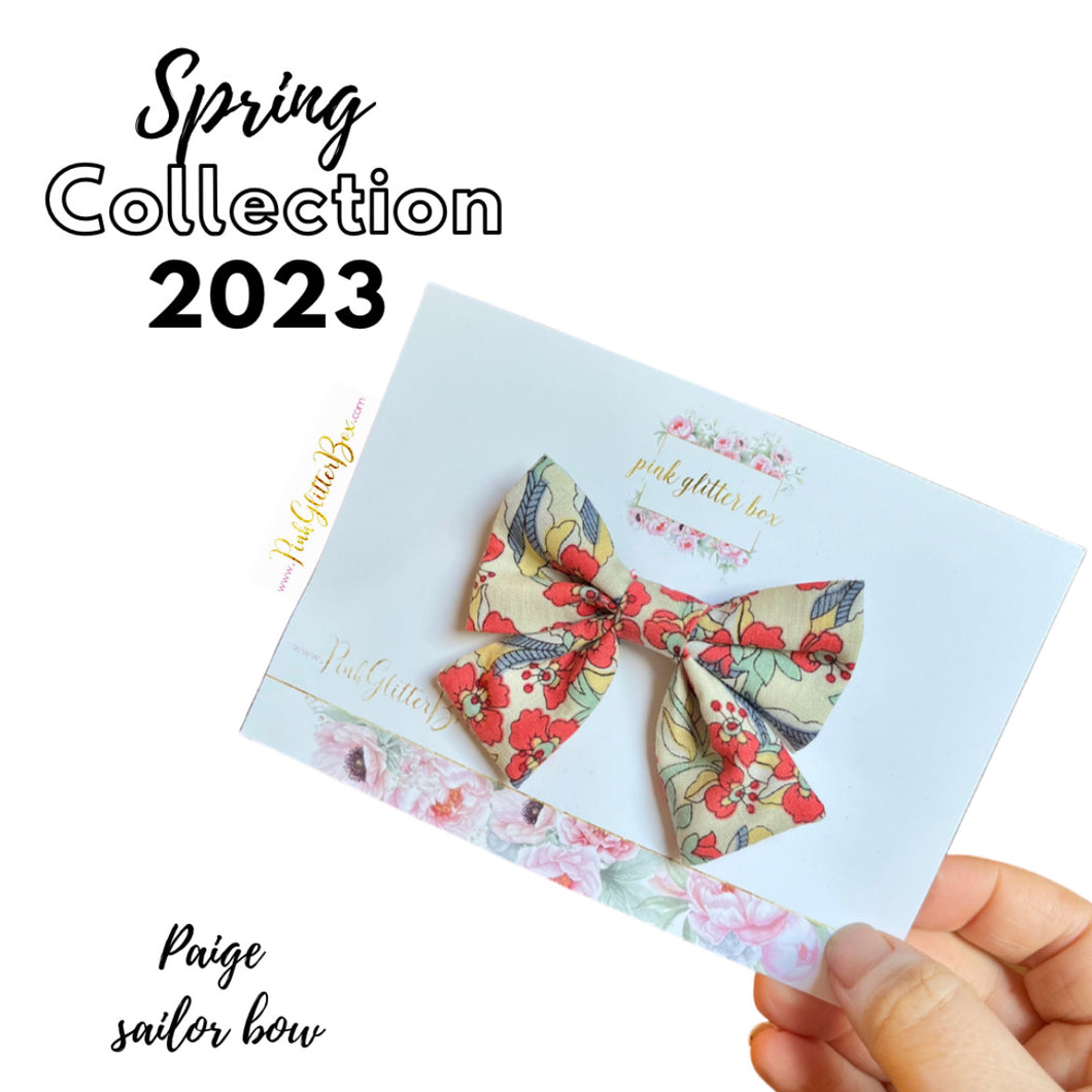 Spring Sailor Bows