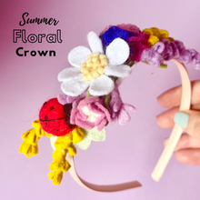 Load image into Gallery viewer, Summer Floral Crown
