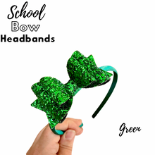 Load image into Gallery viewer, School bow headbands
