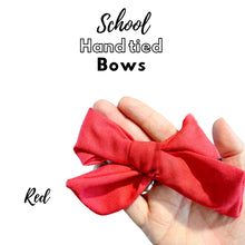 Load image into Gallery viewer, School hand tied bows
