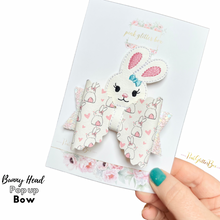 Load image into Gallery viewer, Bunny head pop up bow
