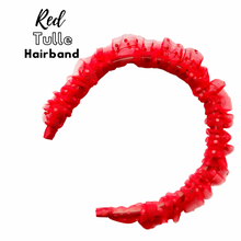 Load image into Gallery viewer, Valentines Tulle Hairband
