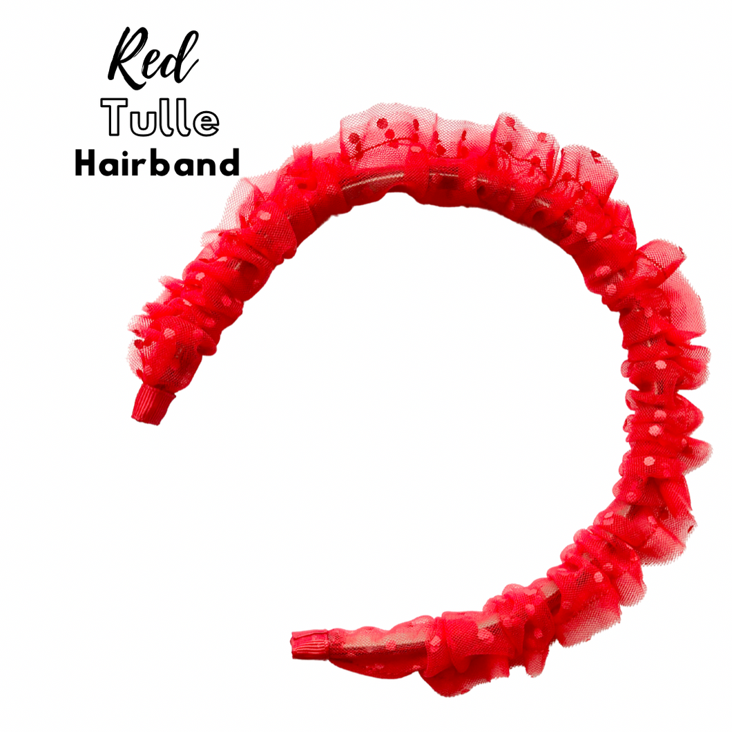 Valentines Tulle Hairband