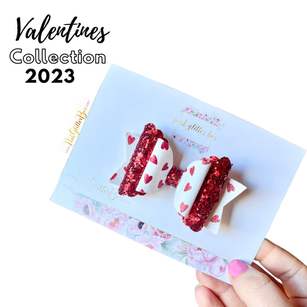 Valentines Heart Bow