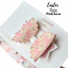Load image into Gallery viewer, Easter egg pink bow
