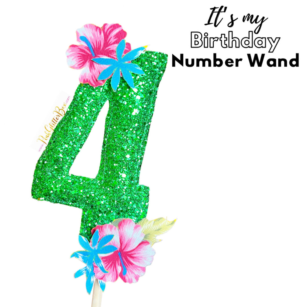 Birthday Number Wand