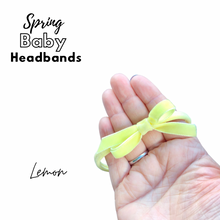 Load image into Gallery viewer, Spring baby headbands

