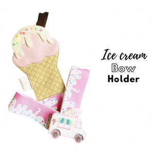 Ice cream bow holder